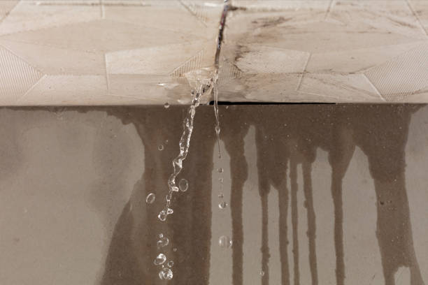 Professional Flood Damage Cleanup technician working in Hope, IN